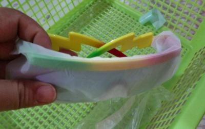 Unisex One Piece Sunglasses Irregular Design PC Frame Non Polarized Outdoors Glasses UV Protection Outdoor Use