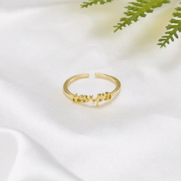 Womens Constellation Rings Adjustable Geometric Alloy