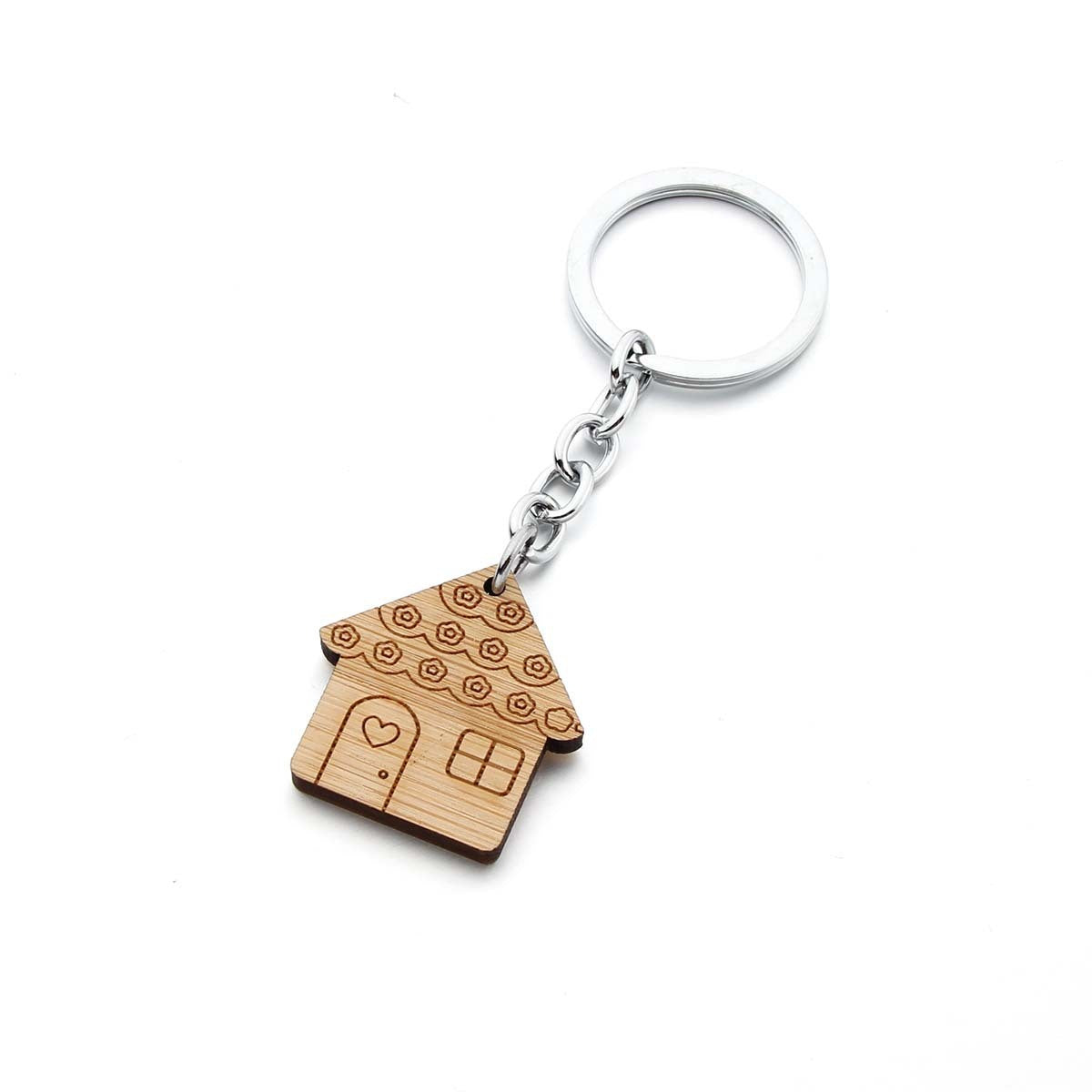 Wooden Key Chain Home Decor Rustic Key Holder For Housewarming Gift And Home Organization Big Home Little Home