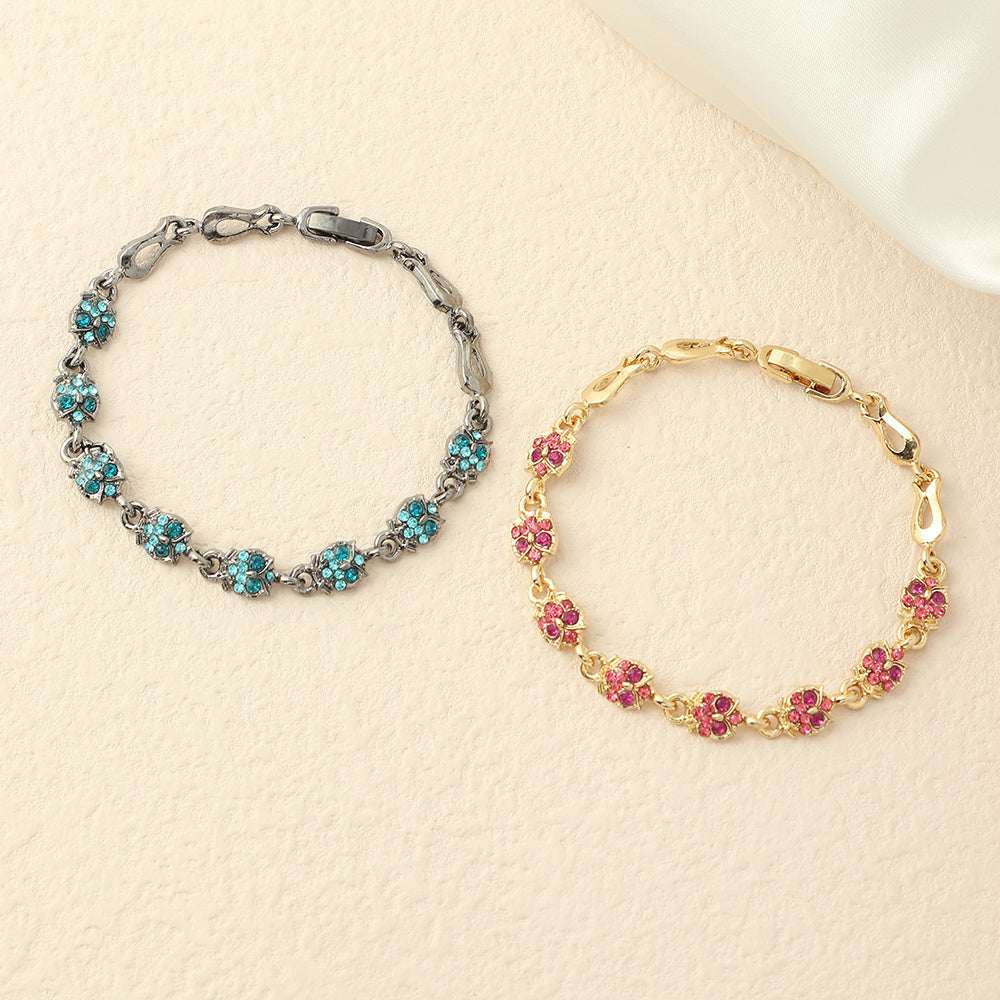 Womens Metal Bracelet Irregular Alloy Fashion Bangle European Trendy Wrist Accessory Jewelry For Everyday Style