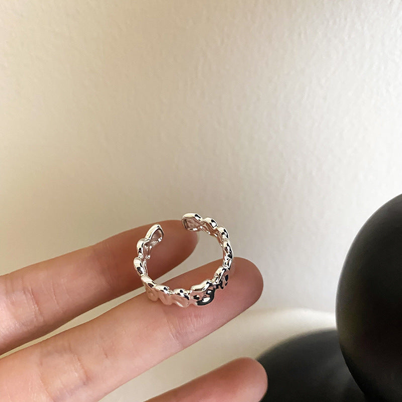 Copper Bow Ring Vintage Stacking Jewelry For Everyday Wear Korean Style Design Handcrafted Minimalist Gift Now