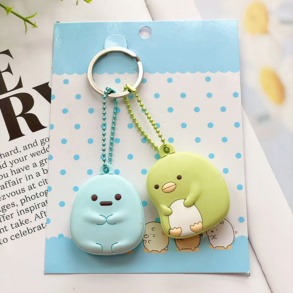 Animal Keychain Silicone Key Cover Unisex Accessory For Easy Key Finding Perfect Keyring And Decoration Anime
