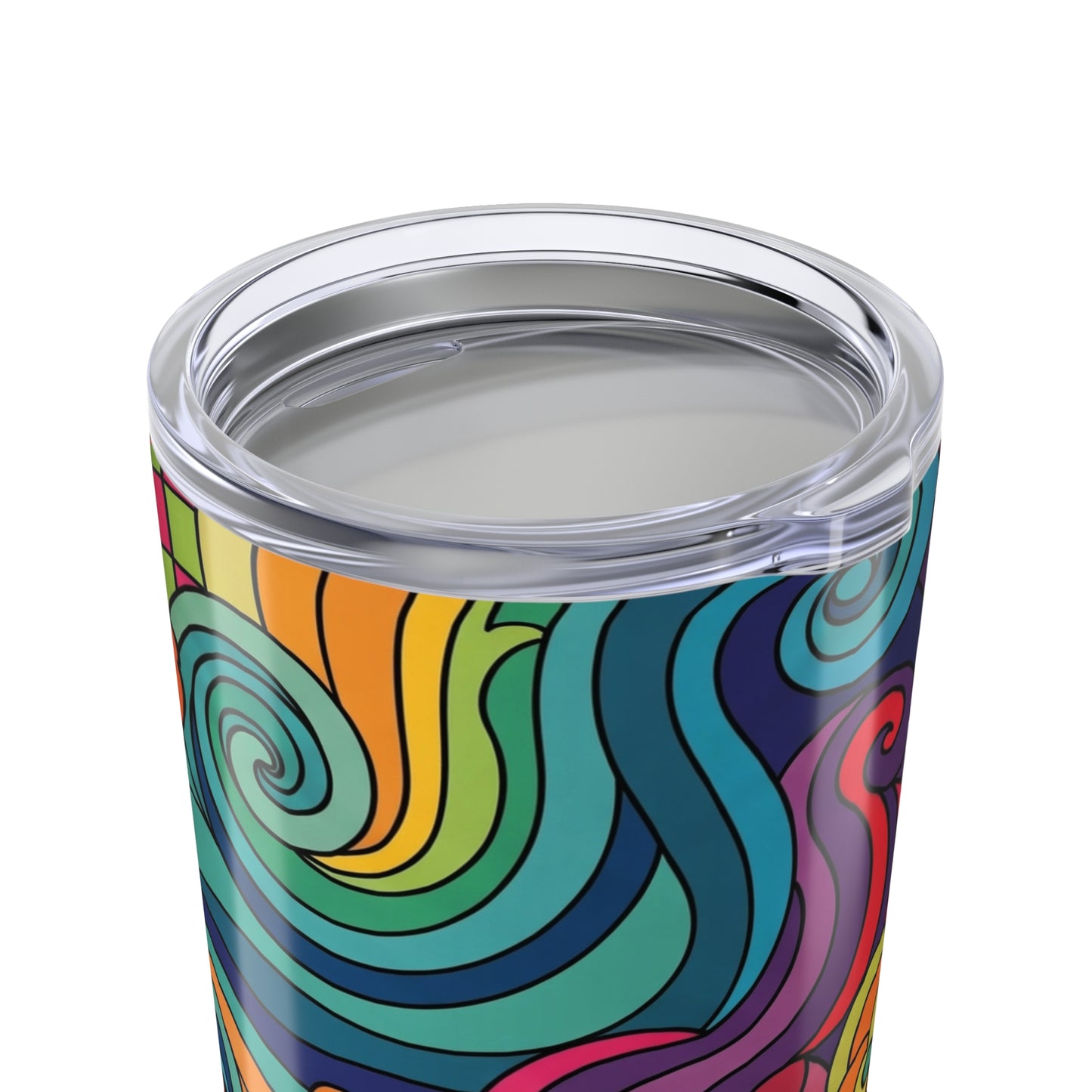 20Oz Stainless Steel Travel Mug With Double Wall Vacuum Insulation Spill Resistant Durable Printed Hot And Cold