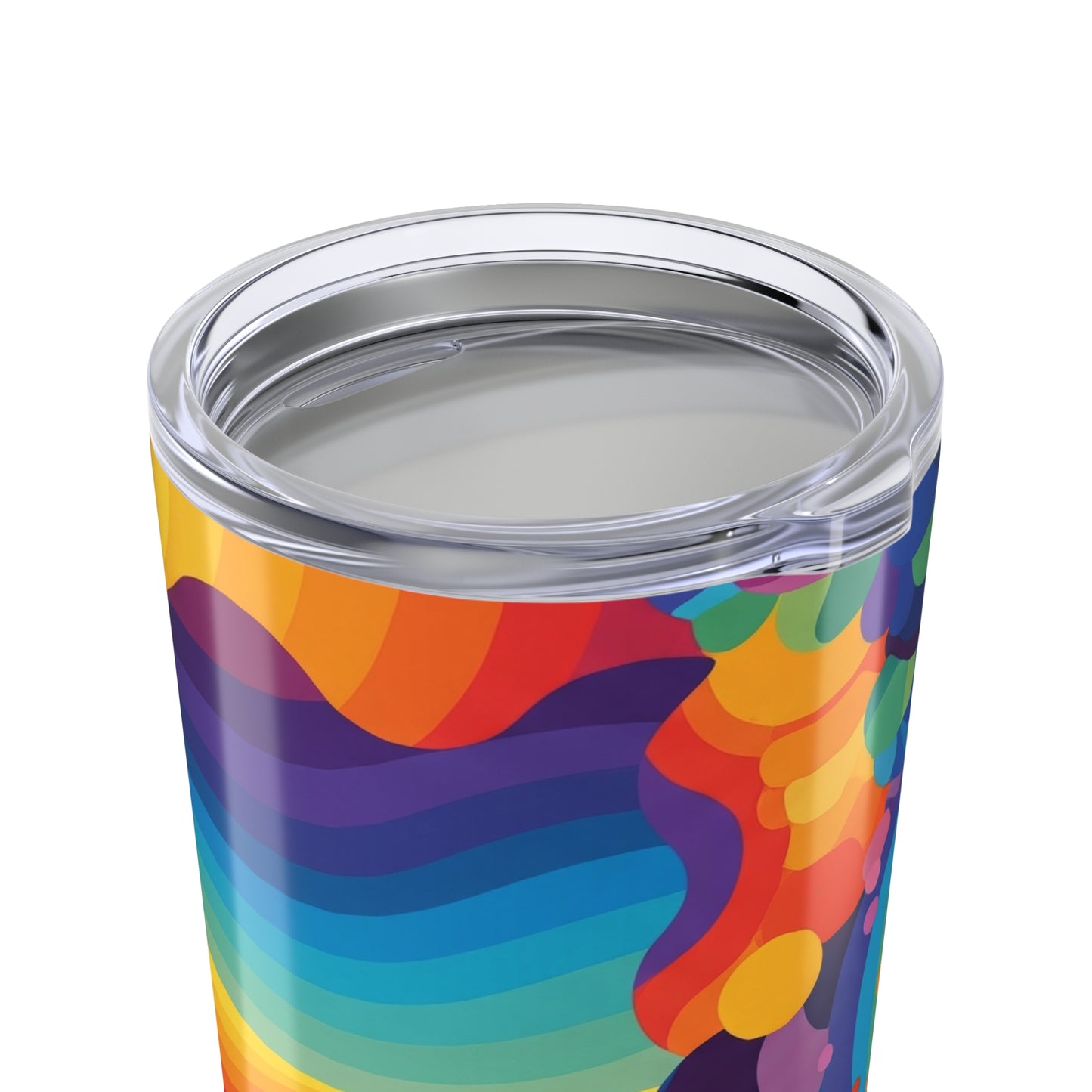 20oz Stainless Steel Printed Tumbler With Double Wall Vacuum Insulation Leak Proof BPA Free Durable Thermal Travel
