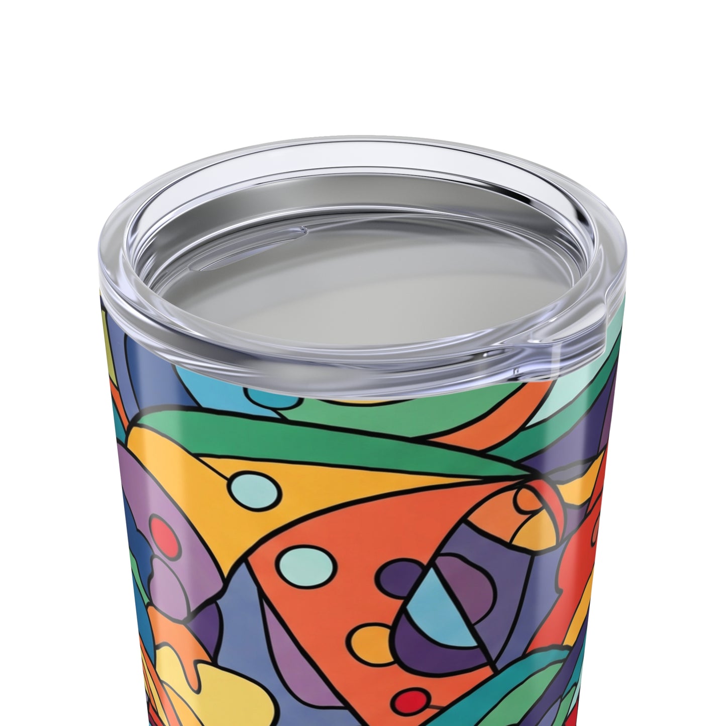 20 Oz Stainless Steel Travel Tumbler With Double Wall Vacuum Insulation Spill Resistant And Printed Design For