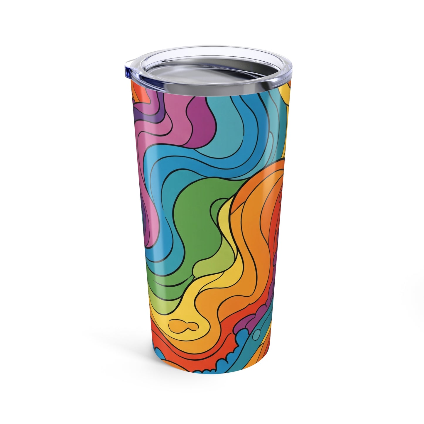 20 Ounce Metal Travel Mug Vacuum Insulation Leak Proof Spill Resistant For Hot And Cold Beverages Featuring