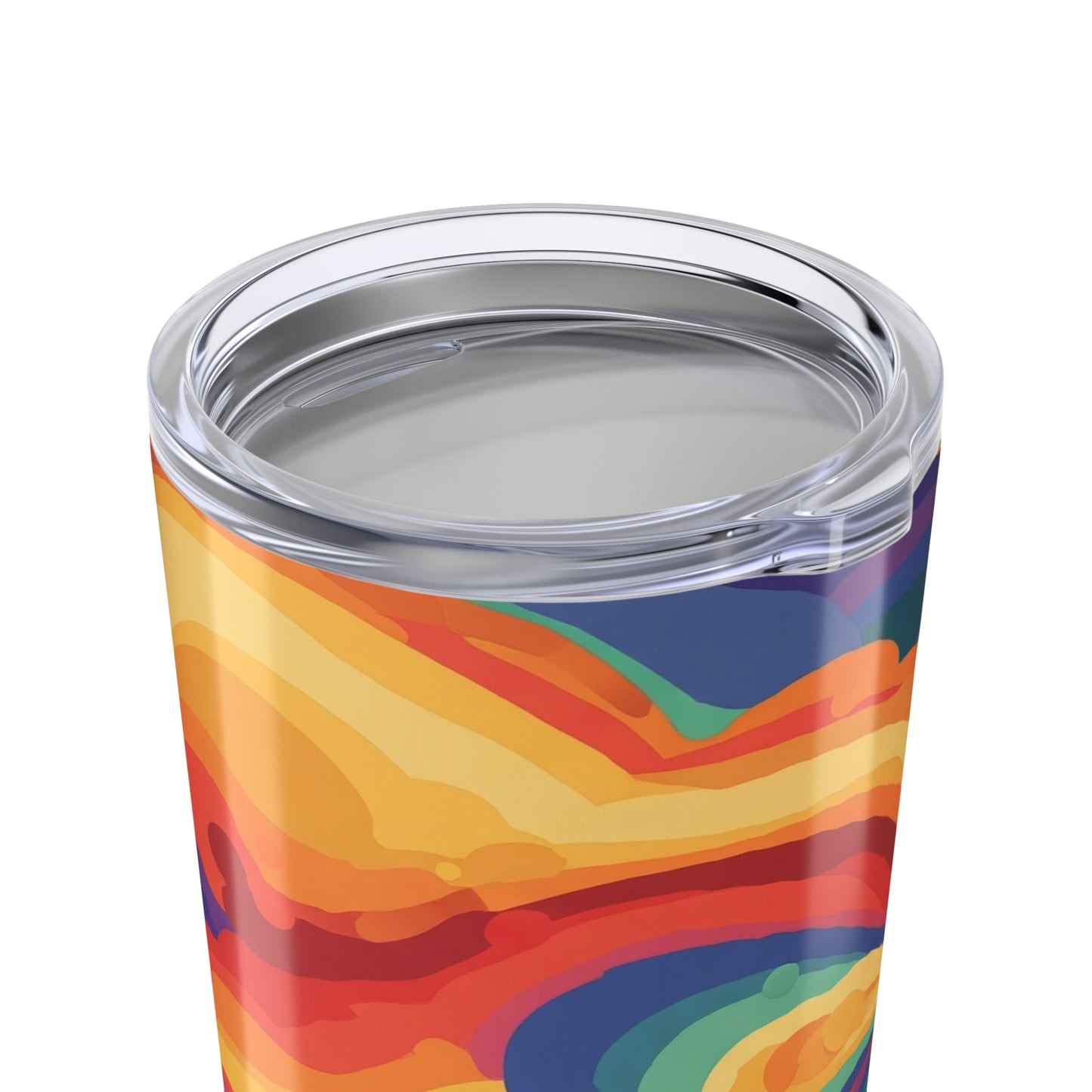 20 Oz Stainless Steel Tumbler With Artwork Double Wall Insulated Leak Proof Travel Cup Lid For Hot And Cold
