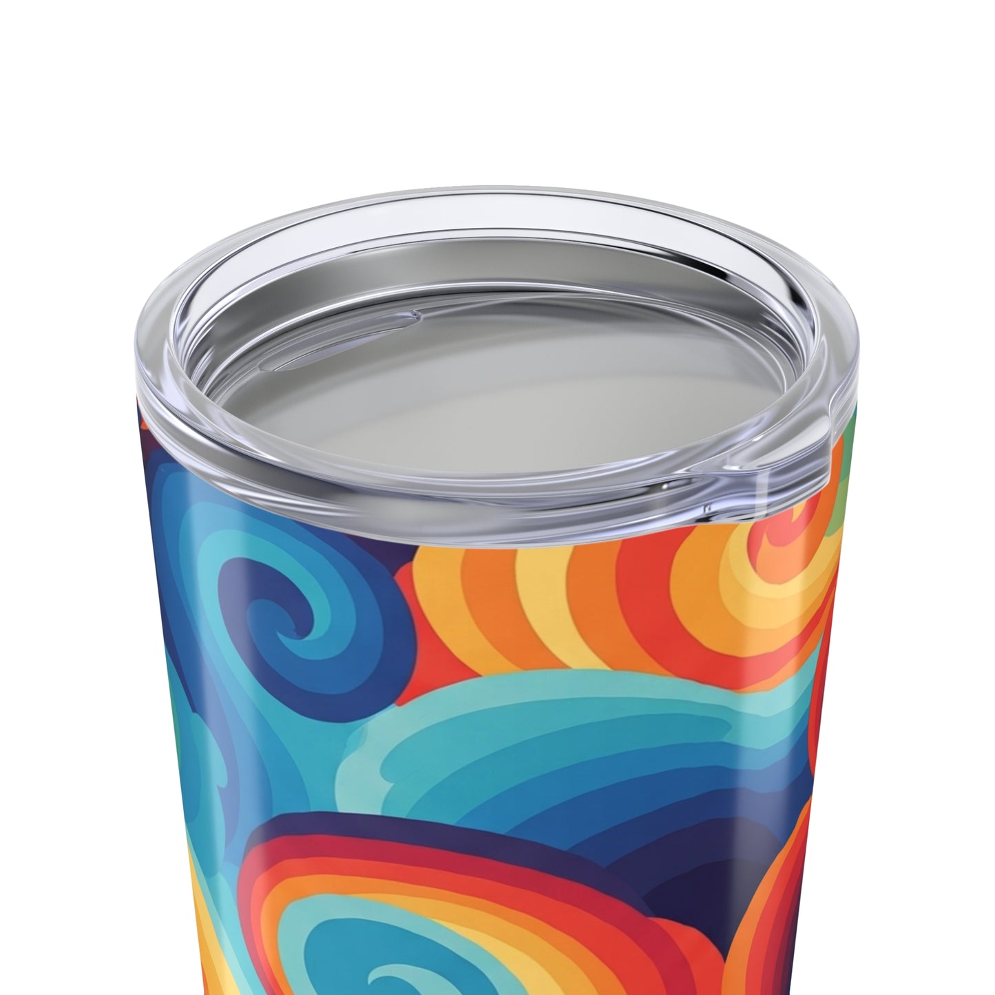 20oz Stainless Steel Travel Mug Double Wall Vacuum Insulated Bpa Free Printed Coffee Cup For Hot And Cold Beverages
