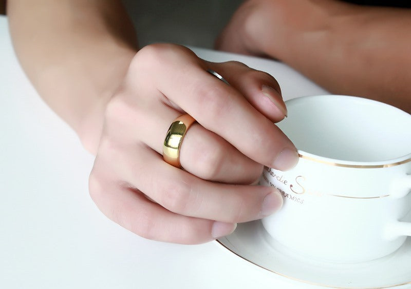 Men And Women Tungsten Carbide Ring Signet Style Durable Everyday Wear Band Hypoallergenic Unisex Design Solid