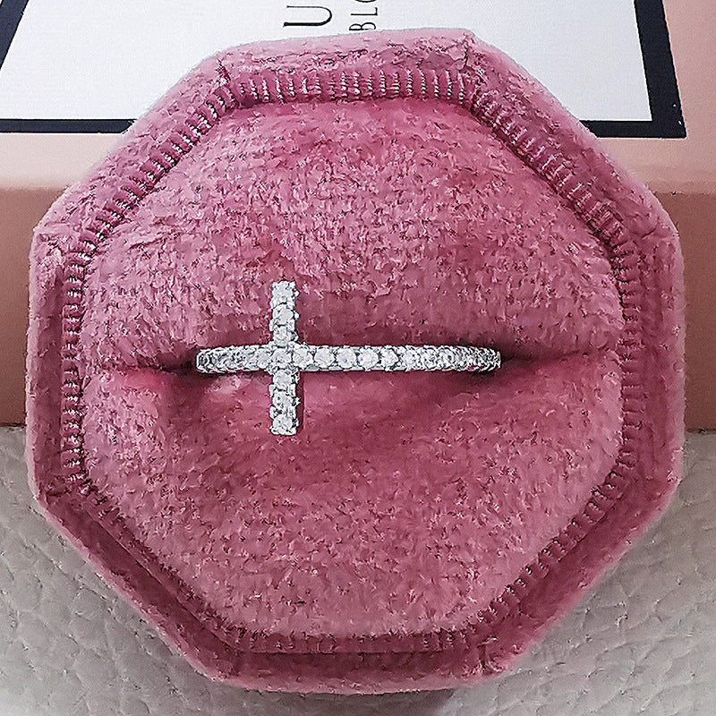 Copper Ring Electroplated Fashion Jewelry For Women Elegant Chic Band Ring Gift For Her Everyday Wear Trendy Accessory