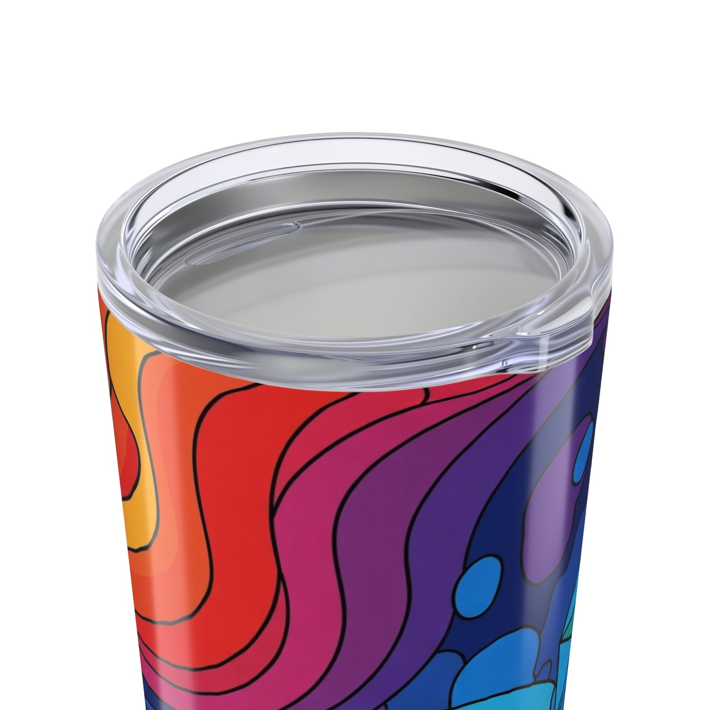 20oz Stainless Steel Tumbler With Double Wall Vacuum Insulation Printed Design For Hot And Cold Drinks Dishwasher