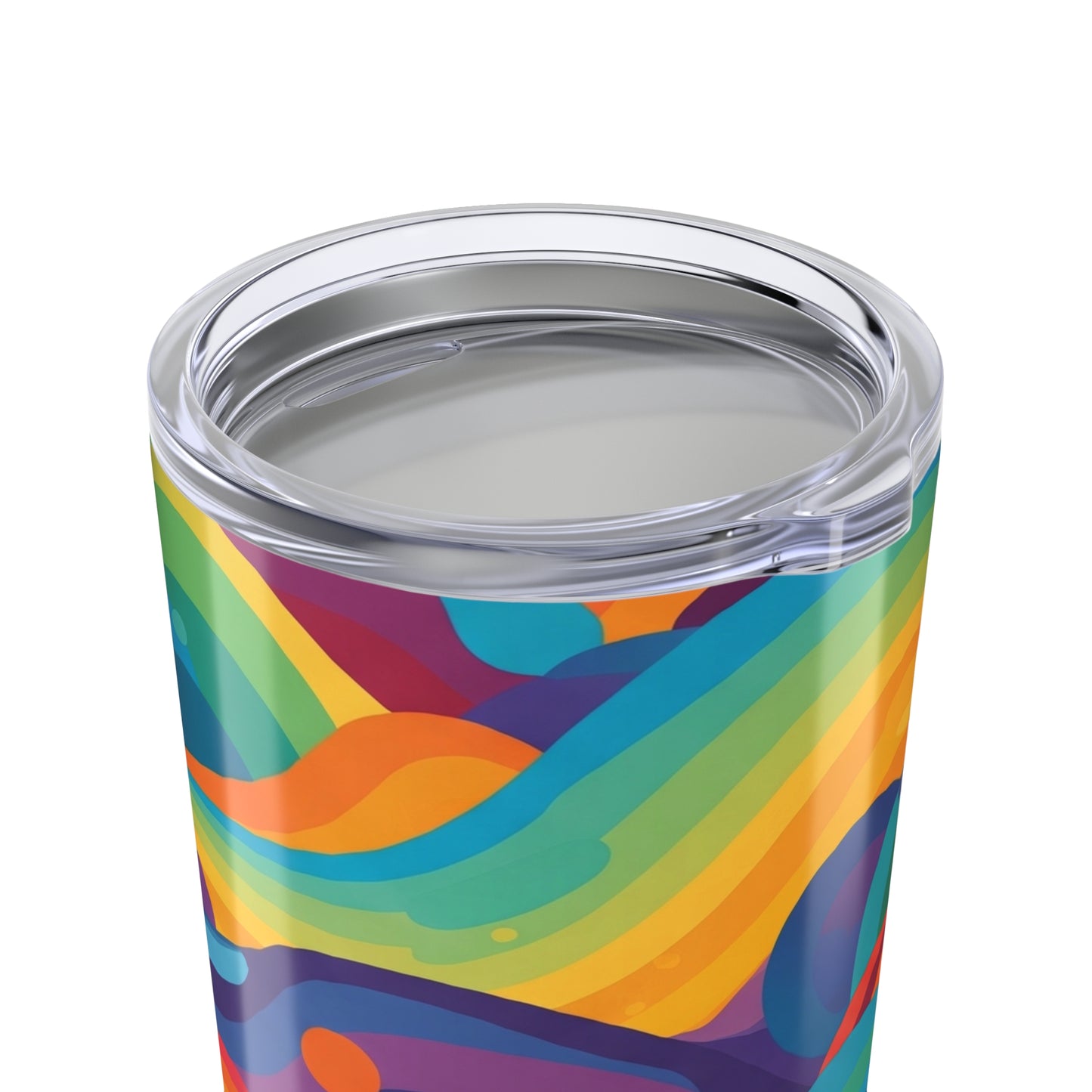 20oz Stainless Steel Tumbler With Double Wall Vacuum Insulation Spill Resistant Hot Cold Coffee Cup Printed Design