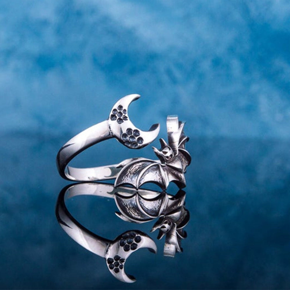 Copper Animal Ring Creative Retro Pop Style Halloween Ring Fun Animal Jewelry Gift For Her Unique Statement Accessory