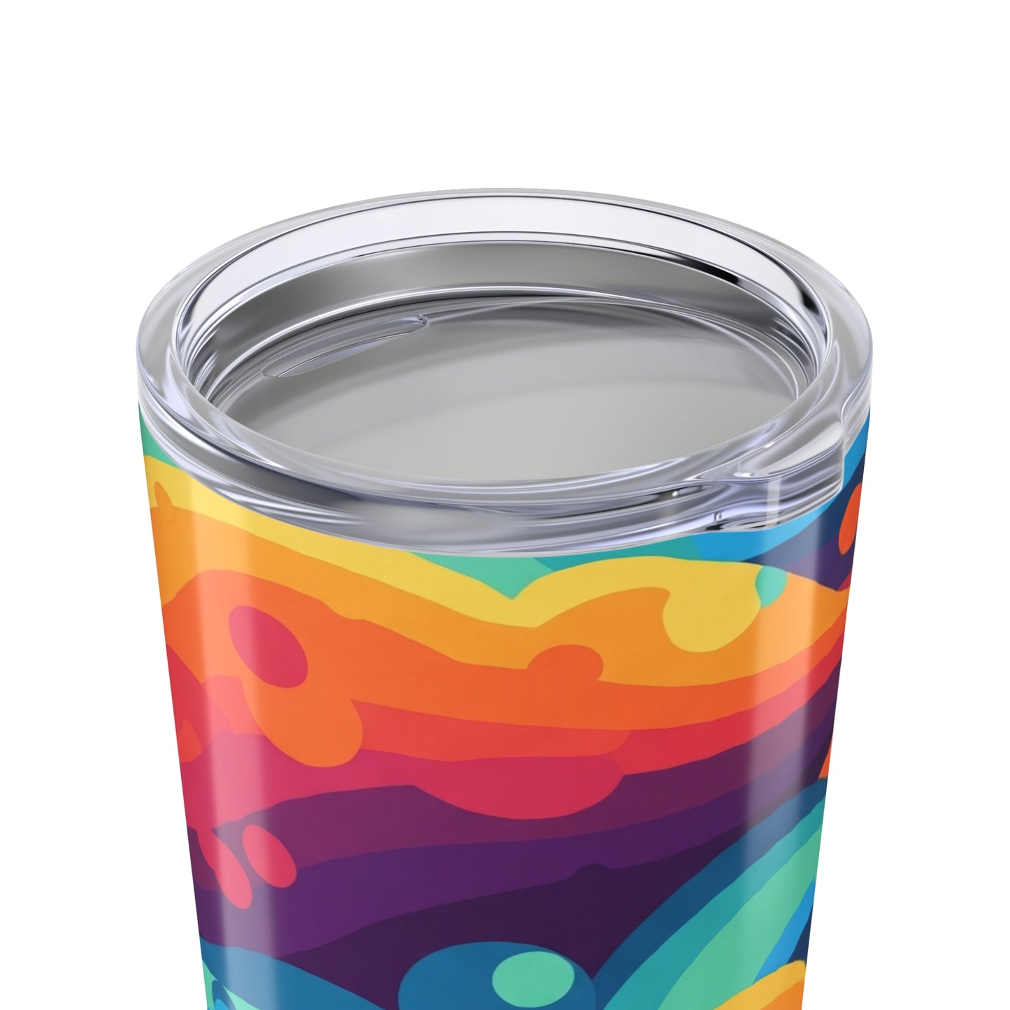 20oz Stainless Steel Tumbler With Double Wall Vacuum Insulation Spill Resistant Travel Mug Printed Designs Daily