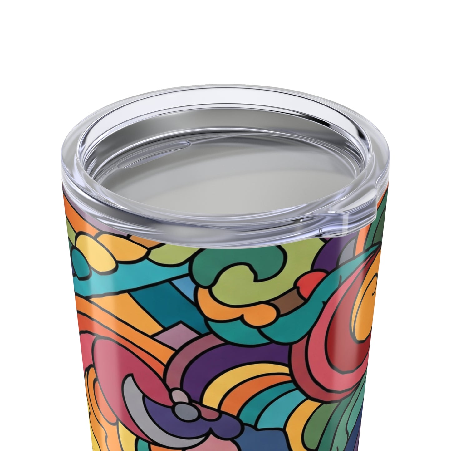 20oz Stainless Steel Tumbler With Double Wall Vacuum Insulation Travel Mug Spill Resistant For Hot And Cold Drinks