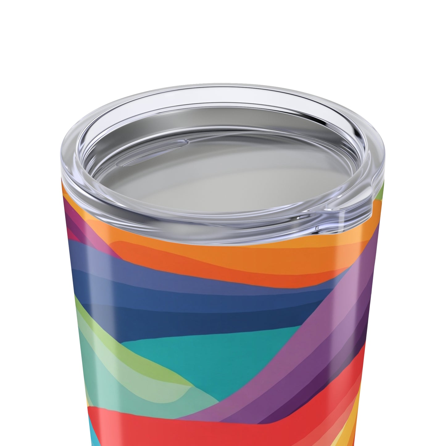 20oz Stainless Steel Printed Tumbler Double Wall Vacuum Insulation Spill Resistant Travel Mug For Hot And Cold