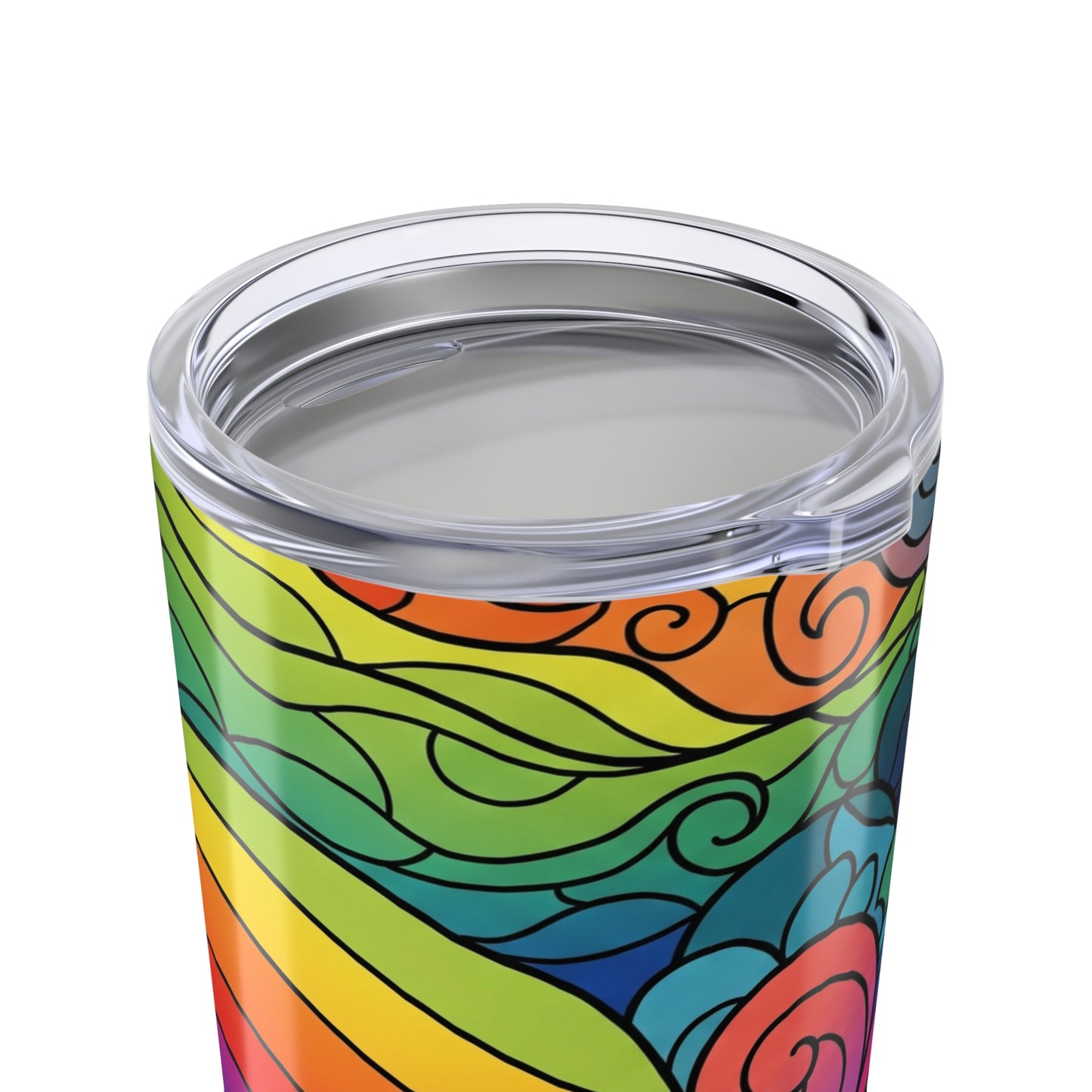 20oz Stainless Steel Tumbler With Double Wall Vacuum Insulation Dishwasher Safe Leak Proof Thermal Printed
