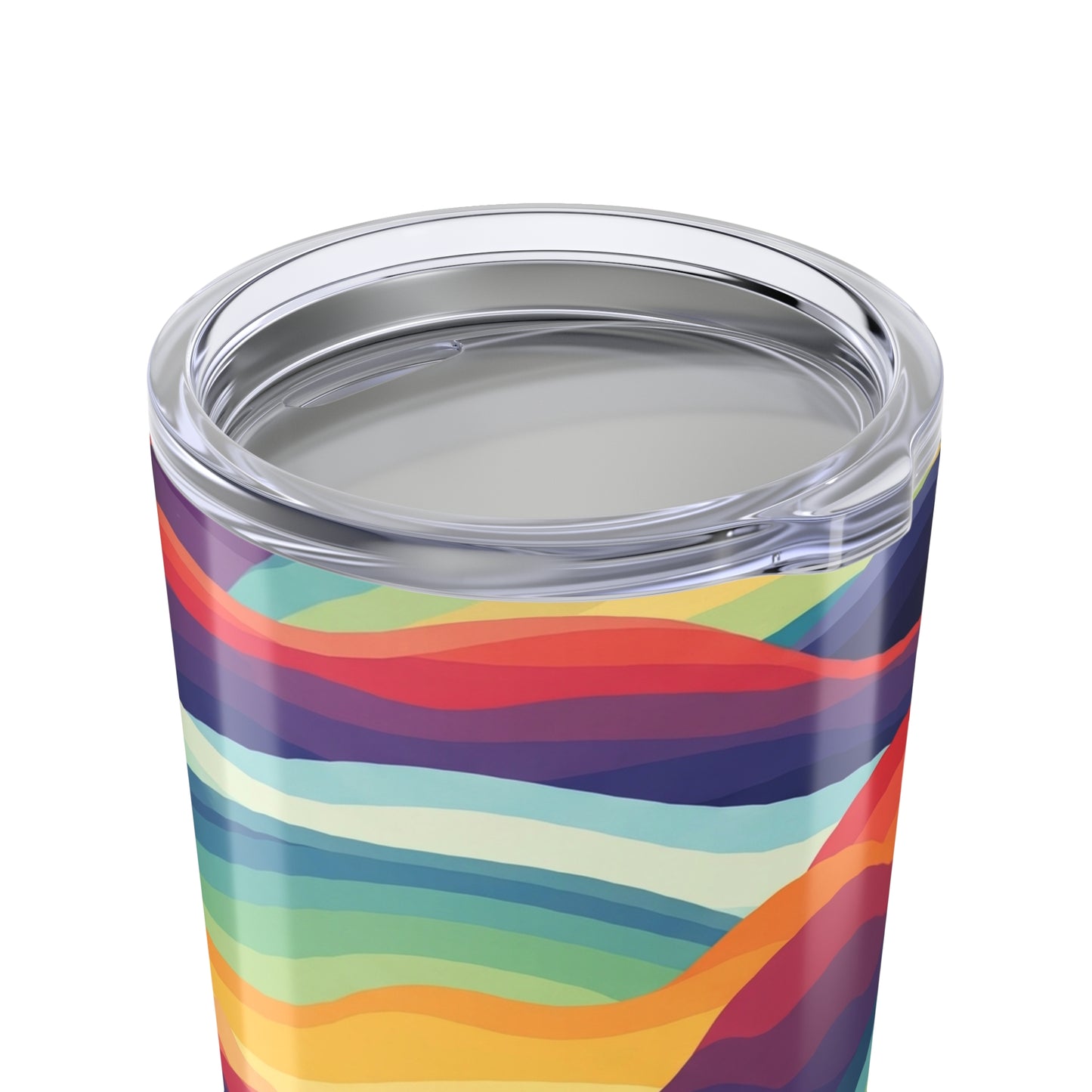 20oz Stainless Steel Travel Mug With Printed Design Double Wall Vacuum Insulation Spill Resistant Hot Cold Beverage