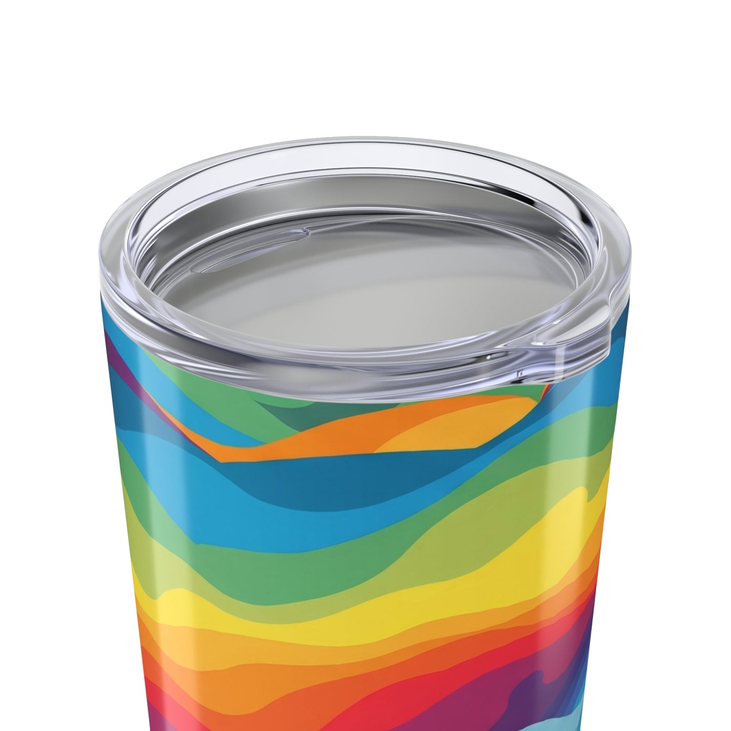 Twenty Oz Stainless Steel Tumbler With Design Double Wall Vacuum Insulated Spill Resistant Travel Mug For Beverages