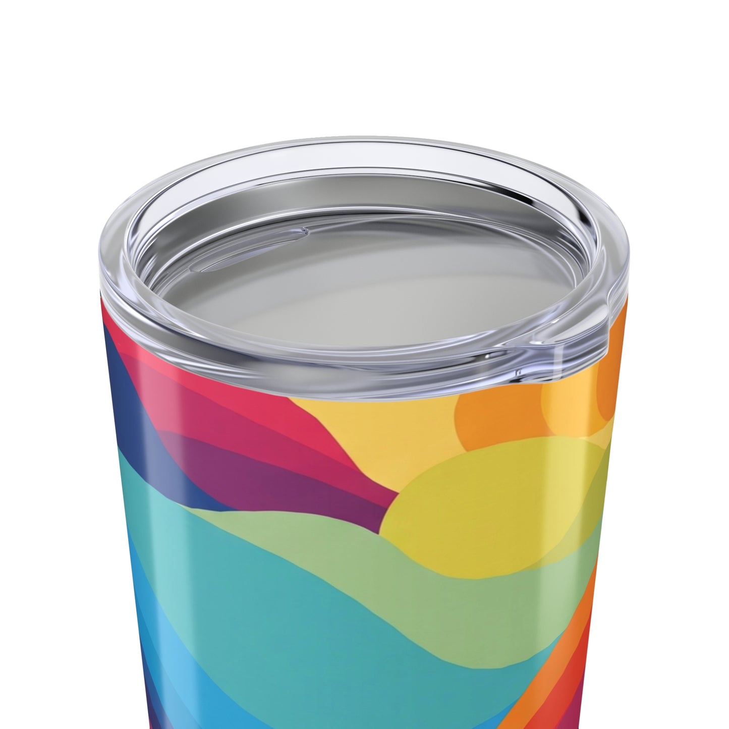 20 Oz Stainless Steel Travel Mug With Printed Design Double Wall Vacuum Insulated Leak Proof Coffee Cup For