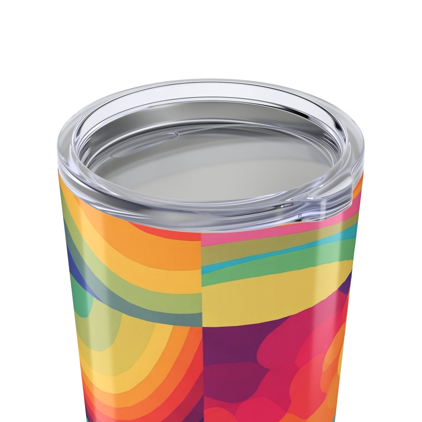 20oz Stainless Steel Printed Tumbler With Double Wall Insulation Spill Resistant BPA Free Coffee Cup For Everyday