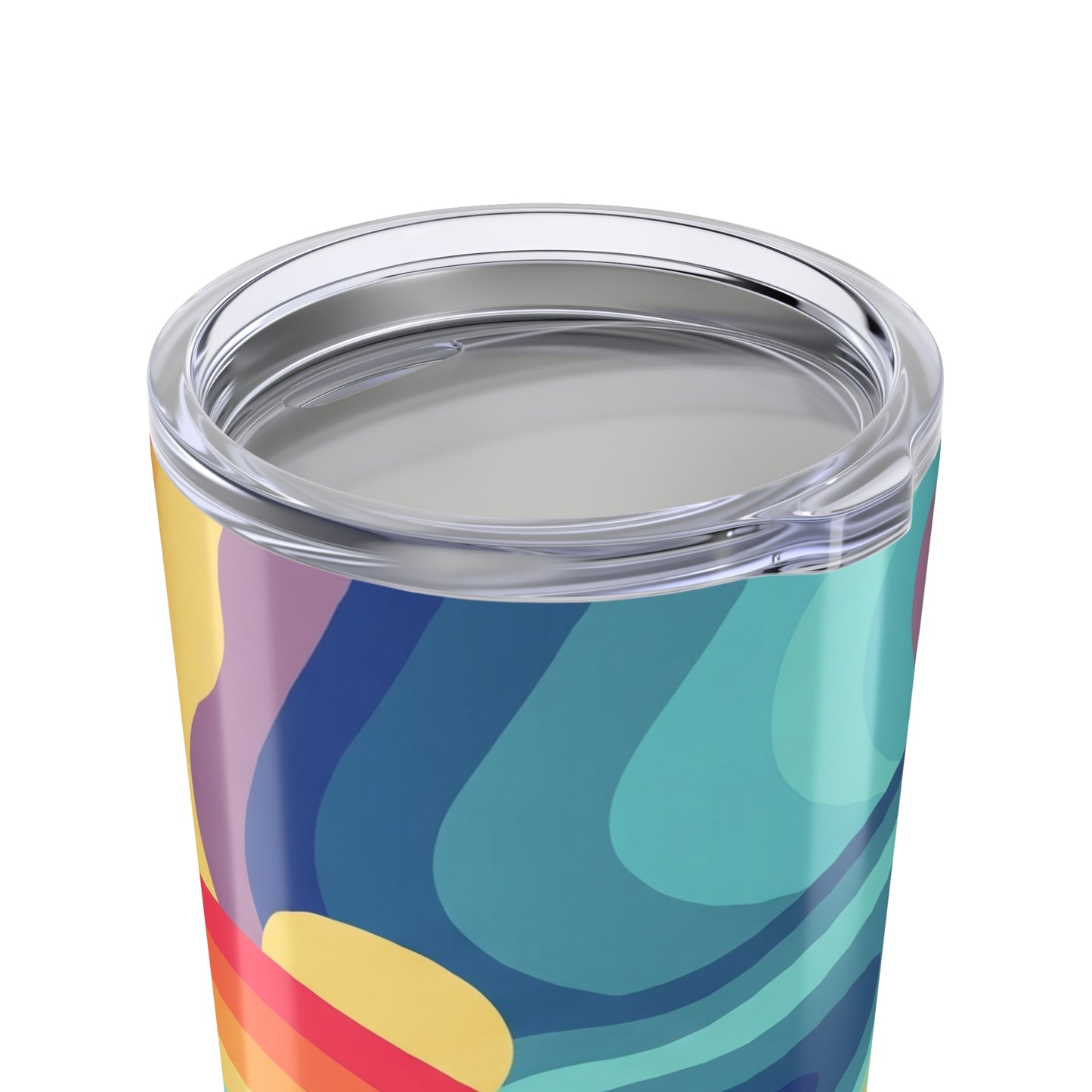 20Oz Stainless Steel Beverage Tumbler With Double Wall Vacuum Insulation Leak Proof Lid Printed Graphics