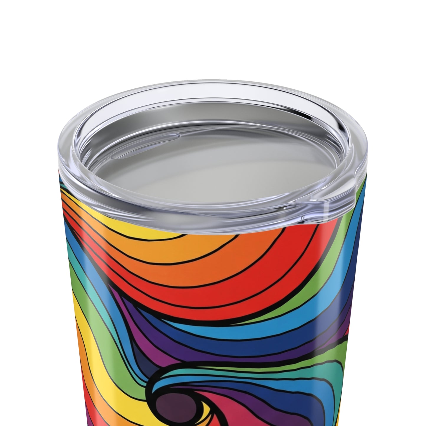 20oz Stainless Steel Tumbler Double Wall Vacuum Insulation Leak Proof Keeps Drinks Hot Or Cold Printed Design