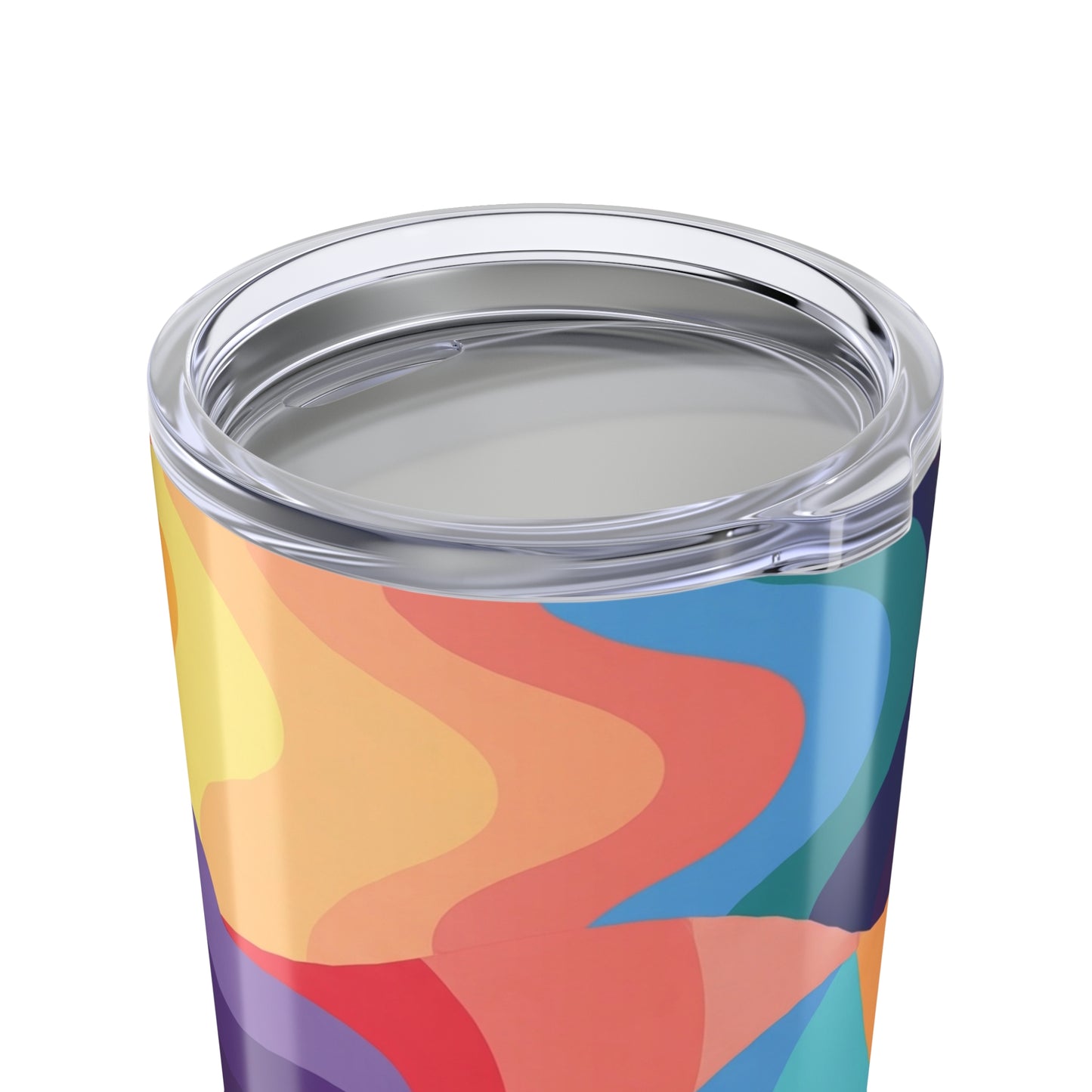 20Oz Stainless Steel Tumbler With Printed Design Double Wall Vacuum Insulated Leak Proof For Hot And Cold Drinks