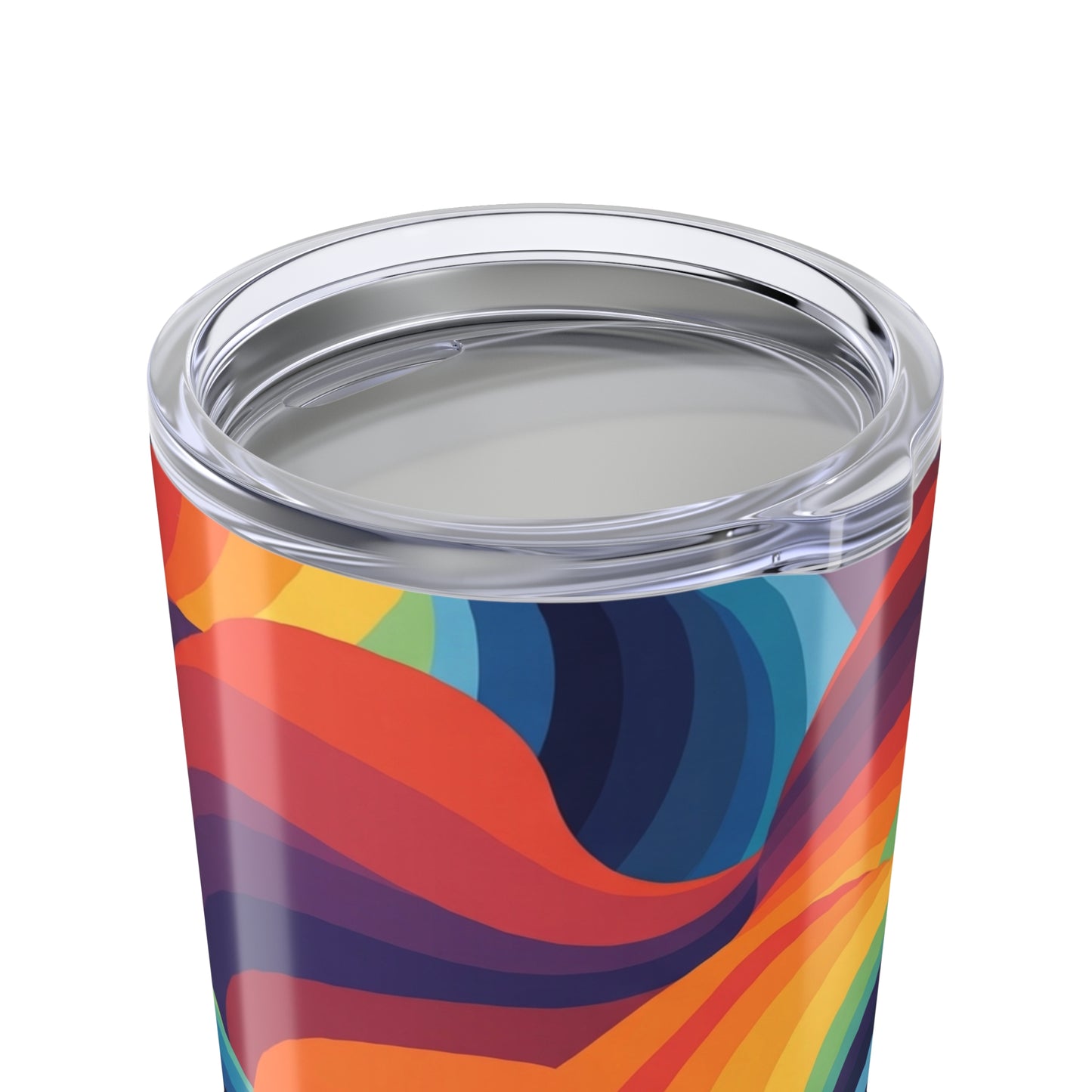 20oz Stainless Steel Tumbler With Printed Design Double Wall Vacuum Insulated Spill Resistant BPA Free Durable