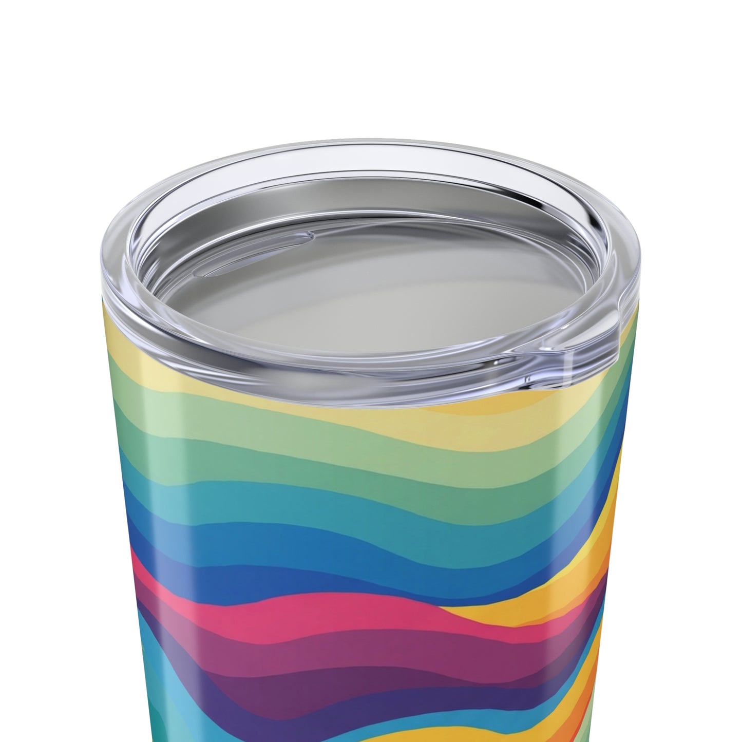 20oz Stainless Steel Drink Container Vacuum Insulated Leak Proof Travel Mug BPA Free With Vibrant Printed Design