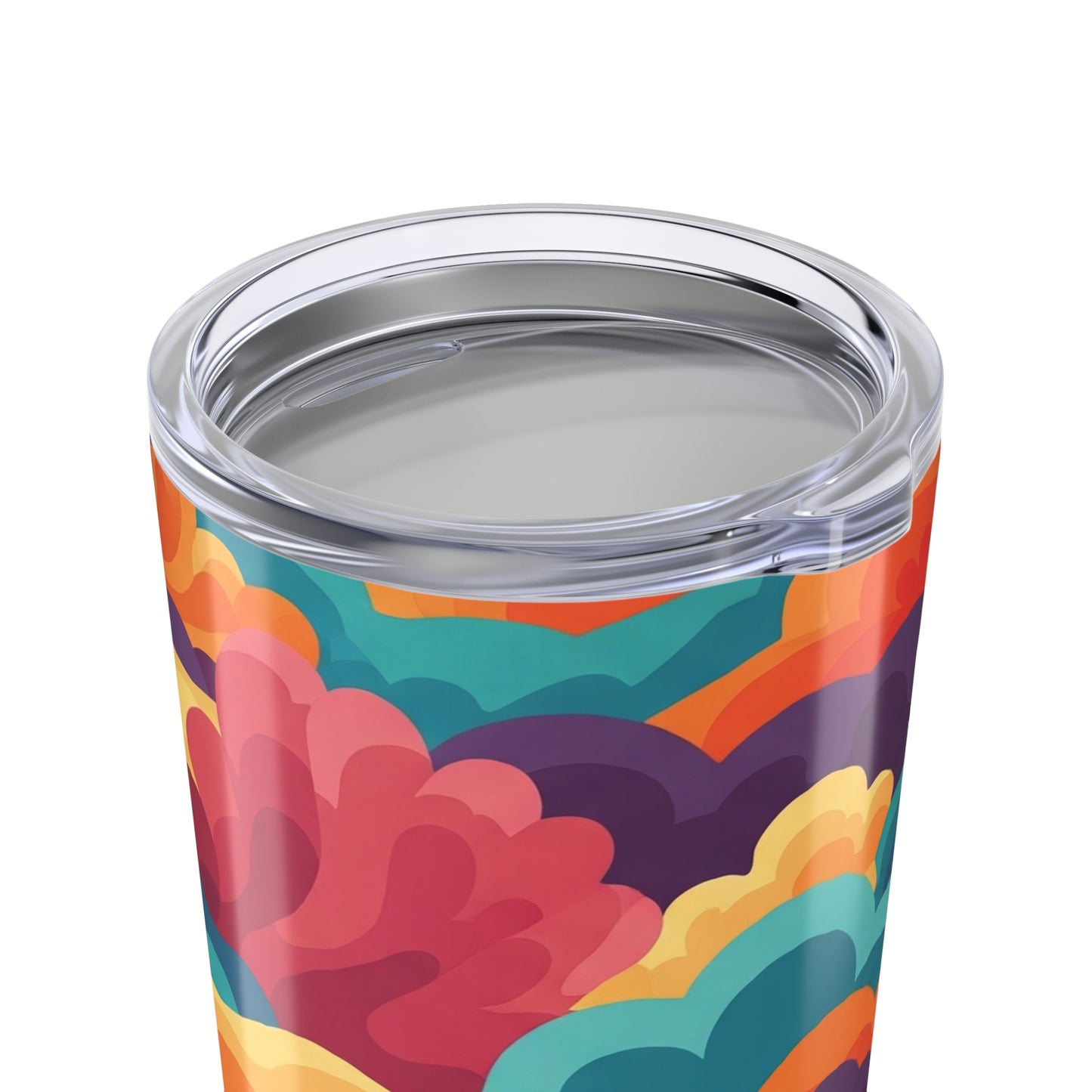 20oz Stainless Steel Tumbler With Double Wall Vacuum Insulation Spill Resistant Hot Cold Travel Mug Durable