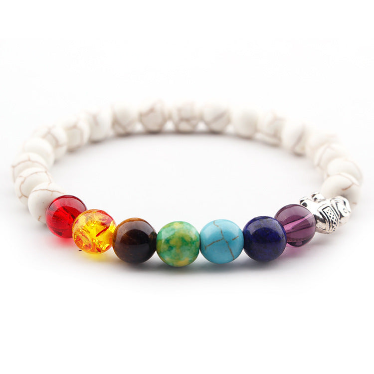 Unisex Matte Black 8mm Natural Stone Bracelet With Tiger Eye Beads And Double Buddha Head Accents Handmade Round