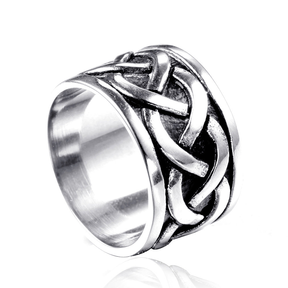 Men's Titanium Steel Ring Statement Band for Him Simple Minimalist Design Everyday Jewelry Fashion Ring for Men and a Modern Look Band Ring Sizes 7 8 9 10 11 12 13