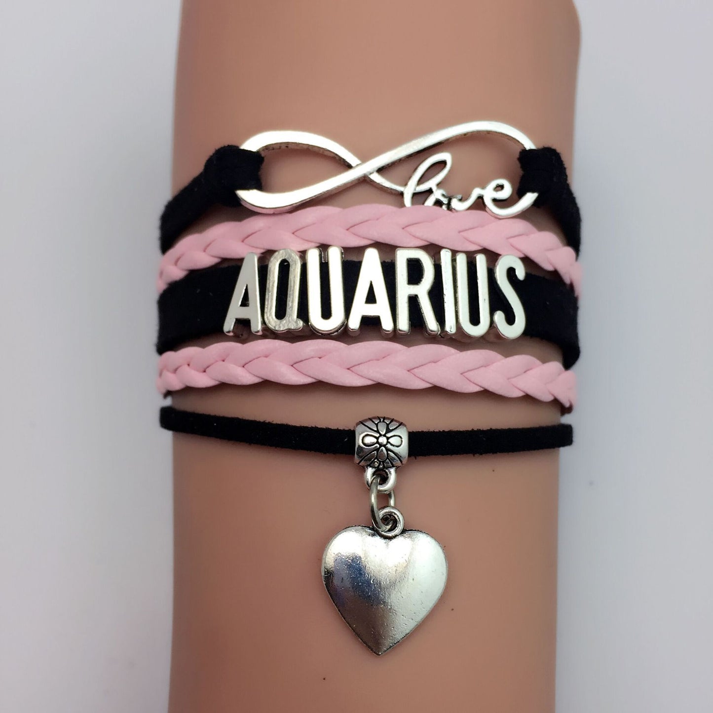 Zodiac Constellation Bracelet Unisex Sign Letters And Numbers Jewelry Gift For Astrology Lovers Aquarius Daily