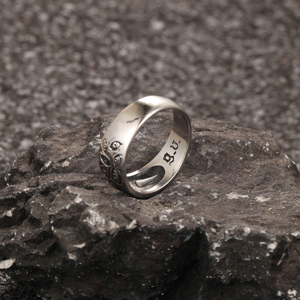 Stainless Steel Ring Accessories Devil's Eye Ring