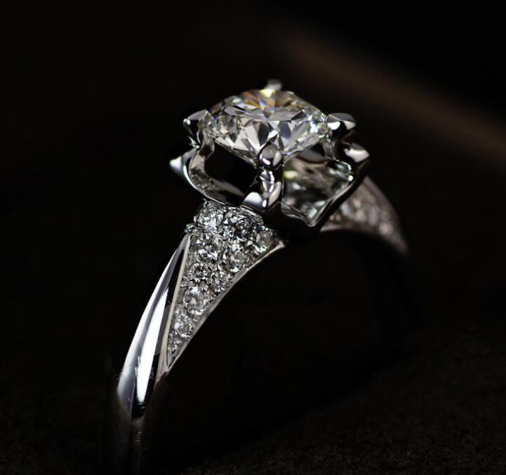 18K Gold Plated Taurus Head Claw Diamond Ring For Women