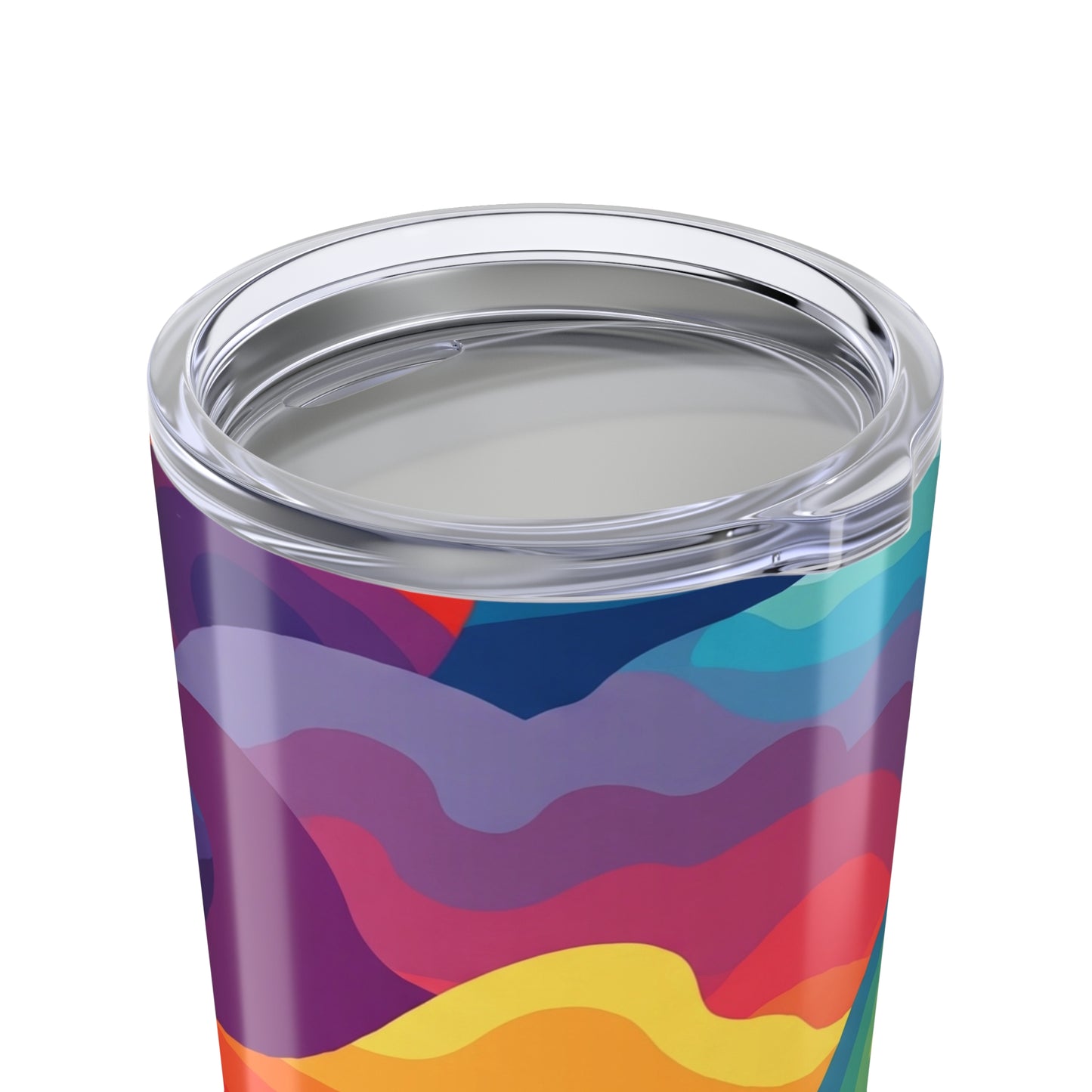 20oz Stainless Steel Tumbler With Vibrant Printed Art Double Wall Vacuum Insulated Travel Mug Leak Proof Thermal