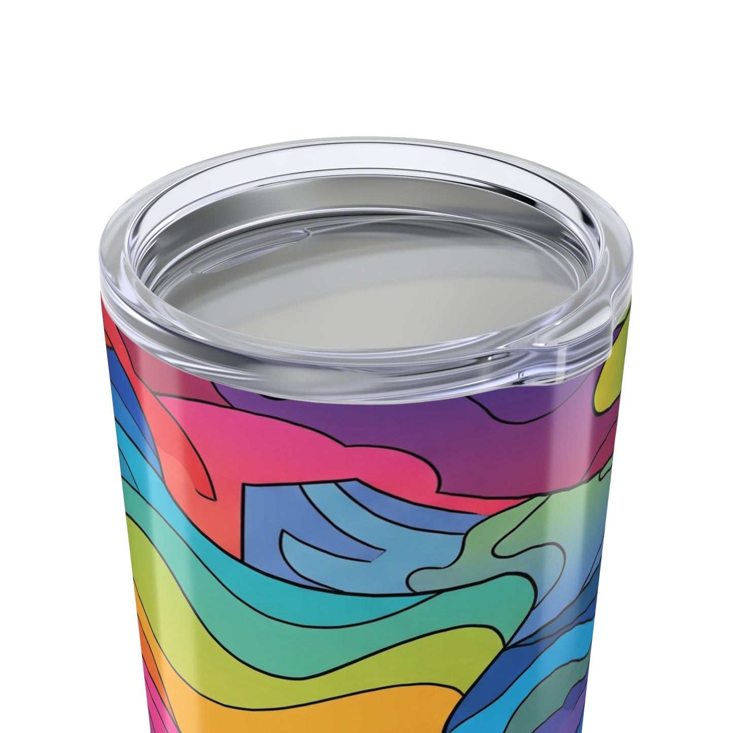 20oz Stainless Steel Tumbler With Double Wall Vacuum Insulation Travel Mug Spill Resistant Keeps Beverages Hot Or