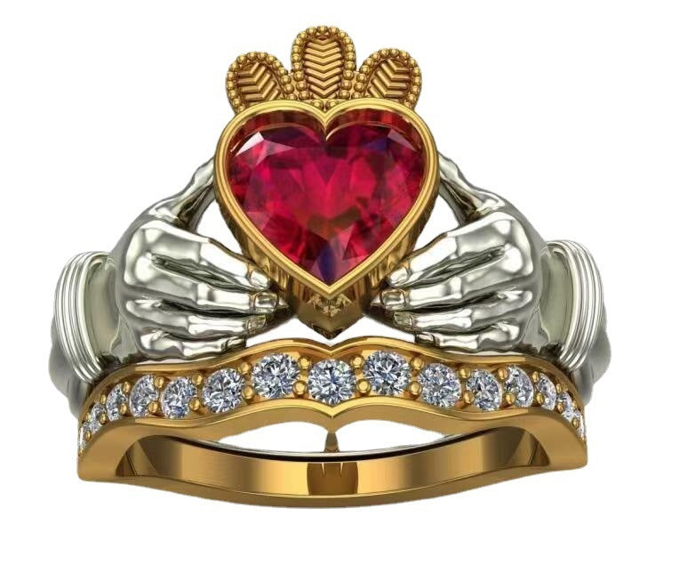 Womens Square Alloy Ring Rose Gold Plated Elegant Design for Everyday Wear and Special Occasions Fashion Daily