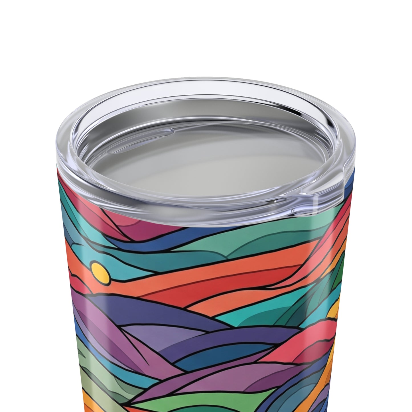 20Oz Stainless Steel Insulated Tumbler With Double Wall Vacuum Thermal Spill Resistant Travel Coffee Mug Printed