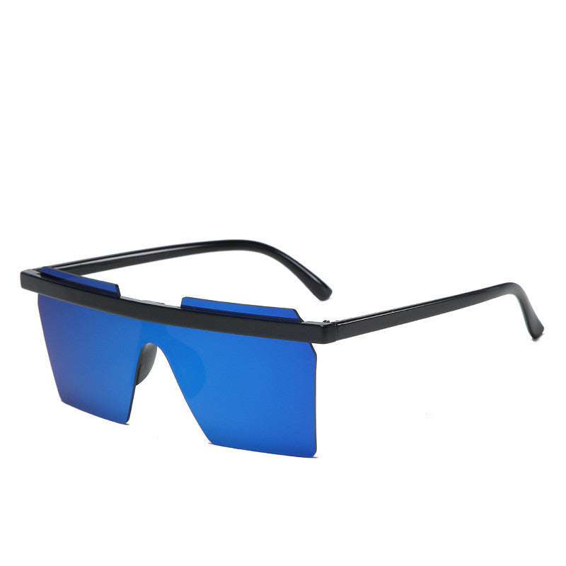 Trendy One Piece Sunglasses with Strong Frame UV400 Protection Fashion Sun Glasses 99 Percent Visible Light UV Now