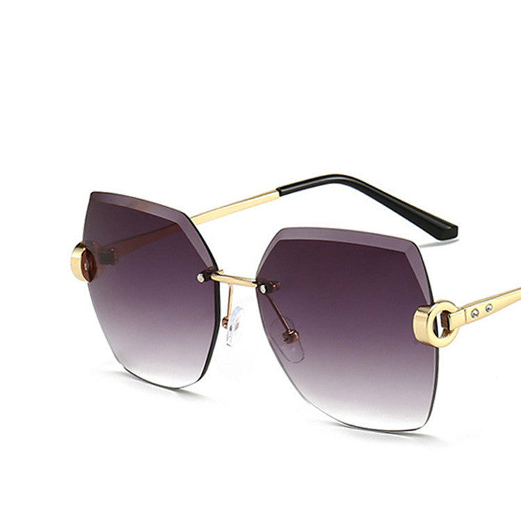Womens Vintage Sunglasses Polygonal Resin Lens Metal Frame UV400 Protection Trendy Street Eyewear Everyday Use