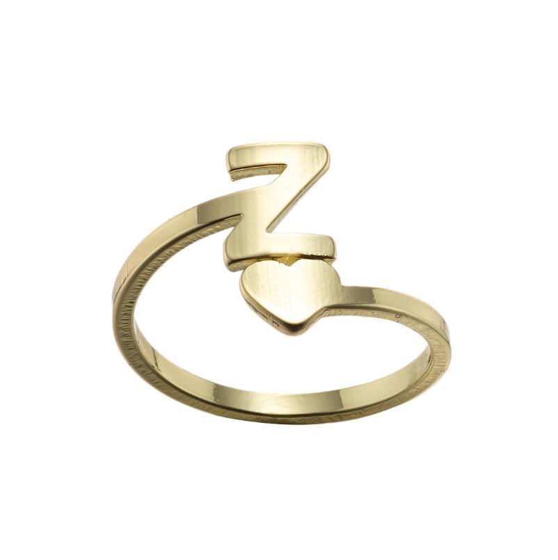 Womens StainlessSteel Initial Pendant Necklace Retro Electroplated Letters Numbers Jewelry Gold Or Steel Color