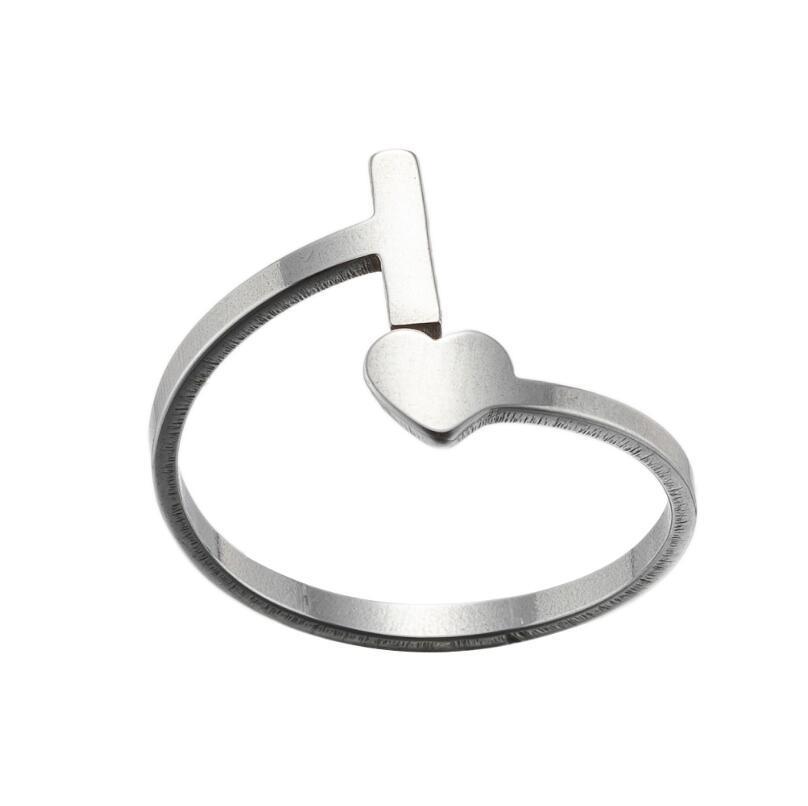 Womens StainlessSteel Initial Pendant Necklace Retro Electroplated Letters Numbers Jewelry Gold Or Steel Color