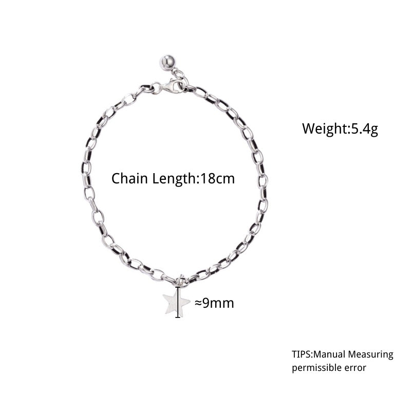 Womens Delicate Glossy Round Ball Chain Bracelet Adjustable Length Alloy Gift For Her Two Tone Gold Shine Gem