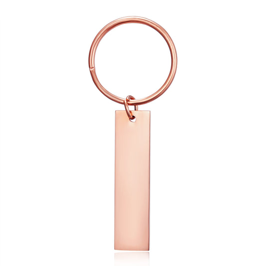 Womens Stainless Steel Keychain European Design Fashion Jewelry Birthday Gift Individually Packed Letter Style