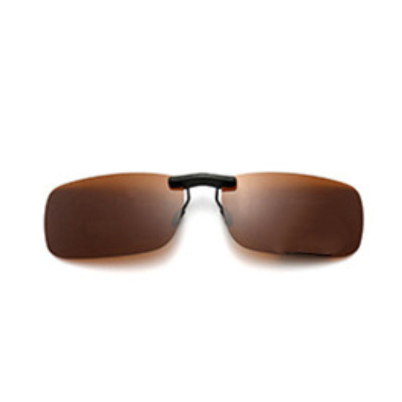 Clip On Polarized Sunglasses Pro Tac Lenses For Driving Fishing Outdoor UV Protection High Visible Perspective