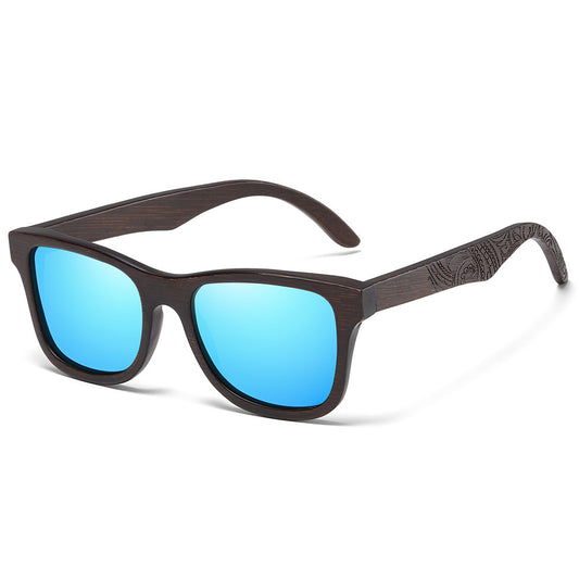 Wooden Sunglasses Bamboo Frame Polarized Lenses Durable