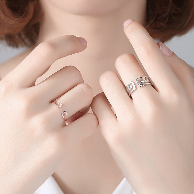 925 Silver Hoop Rings For Men And Women Geometric Earrings Rose Gold And Platinum Color Lightweight Daily Wear