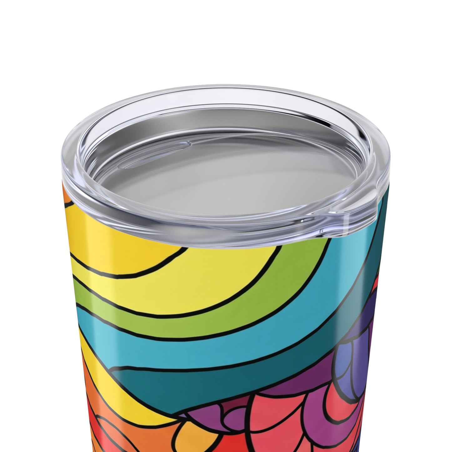 20Oz Stainless Steel Tumbler With Double Wall Vacuum Insulation And Spill Resistant Lid For Hot And Cold Beverages